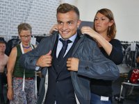 Fussball 1. Bundesliga 2013/2014: S. Oliver Einkleidung FC Bayern Muenchen