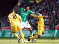 Fussball 1. Bundesliga: Bremen - Duisburg