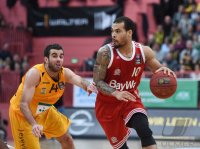 Basketball 1. Bundesliga 15/16 Hauptrunde: Walter Tigers Tuebingen - FC Bayern Muenchen