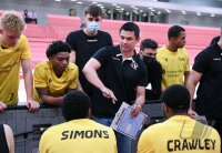 Basketball 2. Bundesliga  20/21 Testspiel: Tigers Tuebingen - wiha Panthers Schwenningen