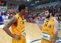 Basketball 1. Bundesliga 15/16 Hauptrunde: Walter Tigers Tuebingen - Mitteldeutscher BC