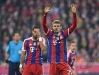 Fussball 1. Bundesliga Saison 14/15: FC Bayern Muenchen - Borussia Dortmund