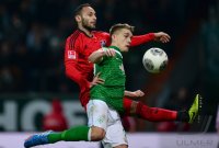 Fussball, 1. Bundesliga  Saison 2013/2014: SV Werder Bremen - Bayer 04 Leverkusen
