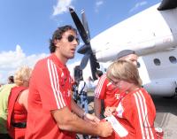 Fussball 1. Bundesliga: Training beim FC Bayern Muenchen