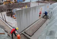 Neubau Wohnhaus, Fertigkeller