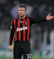 FUSSBALL SERIE A:  BECKHAM  (AC Mailand)