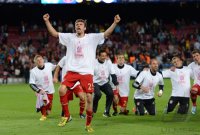 FUSSBALL INTERNATIONAL CHL HALBFINALE 12/13: FC Barcelona - FC Bayern Muenchen