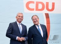 Politik, Bundestagswahl 2021 Wahlkampf CDU; Union-Kanzlerkandidat Armin Laschet