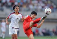 Fussball Frauen FIFA U 20  WM  2008   Finale   Korea DVR - USA