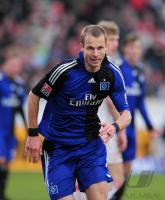 FUSSBALL  1. BUNDESLIGA  09/10    David Rozehnal    (Hamburger SV)
