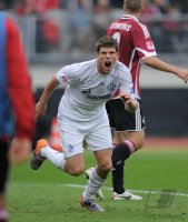 Fussball 1. Bundesliga  Saison 2010/2011:  1. FC Nuernberg - FC Schalke 04