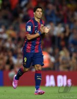 FUSSBALL International 2014/2015: Luis Suarez (Barca)