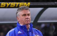 Fussball International  Play Off, Trainer Guus Hiddink  (RUS)