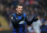 FUSSBALL SERIE A 2012/2013: Antonio Cassano (Inter Mailand)