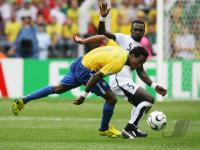 Fussball WM 2006: Brasilien - Ghana