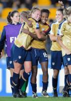 Fussball Frauen FIFA U 20  WM  2008   Halbfinale  USA - Deutschland