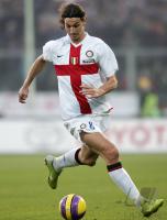 Fussball SERIE A , Inter: IBRAHIMOVIC Einzelaktion