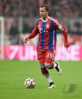 Fussball 1. Bundesliga Saison 14/15: FC Bayern Muenchen - FC Schalke 04