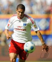 FUSSBALL, 1. BUNDESLIGA, Hamburg: GUERRERO Einzelaktion