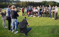 Fussball, Projektbesuch beim SV 03 Tuebingen