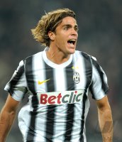 FUSSBALL SERIE A:  Jubel Alessandro Matri (Juventus Turin)