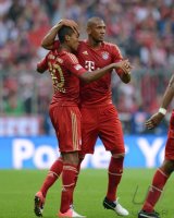 Fussball 1. Bundesliga Saison 11/12: FC Bayern Muenchen - VfB Stuttgart