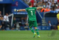 Fussball Europameisterschaft Achtelfinale 2016: England - Island