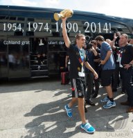 Fussball WM 2014: Weltmeister Deutschland in Berlin