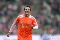 Fussball 1. Bundesliga Saison 12/13: Claudio Pizarro (FC Bayern Muenchen)