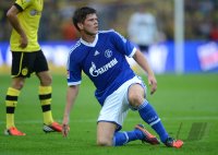 Fussball 1. Bundesliga : Klaas Jan Huntelaar (FC Schalke 04)