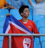 FUSSBALL INTERNATIONAL:  Nordkorea Fan