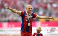 Fussball, 1. Bundesliga  Saison 13/14: JUBEL FC Bayern Muenchen