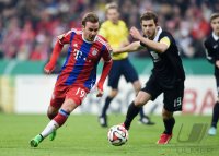 Fussball DFB Pokal Achtelfinale 14/15: Mario Goetze (FC Bayern Muenchen)