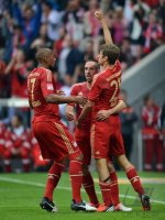 Fussball 1. Bundesliga, Saison 2012/2013:  FC Bayern Muenchen - VfB Stuttgart