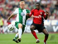 Fussball 1. Bundesliga: Leverkusen - Wolfsburg