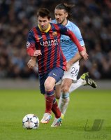 Fussball International CHL Saison 13/14: Manchester City - FC Barcelona