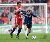 Fussball CHL  Saison 2010/2011: Luiz Gustavo (FC Bayern Muenchen)