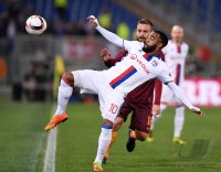 FUSSBALL EUROPA LEAGUE 16/17: AS Rom - Olympique Lyon