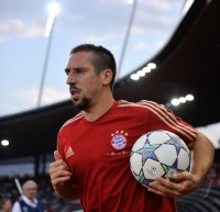 Fussball CHL  Saison 2011/2012:  Franck Ribery (FC Bayern Muenchen)