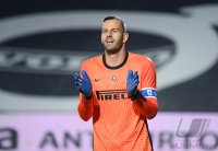 FUSSBALL SERIE A 2019/2020: Torwart Samir Handanovic (Inter Mailand)