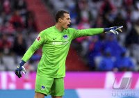 Fussball 1. Bundesliga Saison 21/22: FC Bayern Muenchen -  Hertha BSC Berlin
