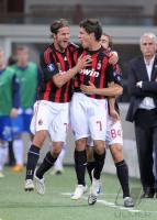 Fussball International UEFA Cup  AC Mailand - FC Zuerich
