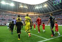 Fussball 1. Bundesliga, Supercup: FC Bayern Muenchen - Borussia Dortmund