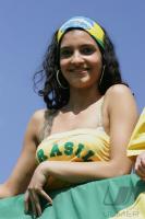 Fussball WM Training Brasilien