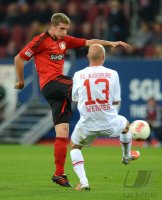 Fussball 1. Bundesliga, Saison 2012/2013:  FC Augsburg - Bayer 04 Leverkusen