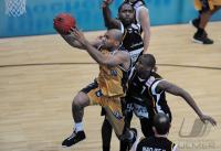 Basketball  1. Bundesliga  09/10  Walter Tigers Tuebingen -New York Phantoms Braunschweig