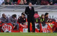 Fussball 1. Bundesliga : Trainer BABBEL  (VfB Stuttgart)