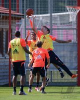 Fussball 1. Bundesliga, Saison 2012/2013:  Training beim FC Bayern Muenchen