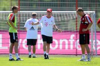 Fussball 1. Bundesliga:  Trainer Jupp Heynckes  (FC Bayern Muenchen)