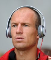 Fussball 1. Bundesliga : Arjen Robben (FC Bayern Muenchen)